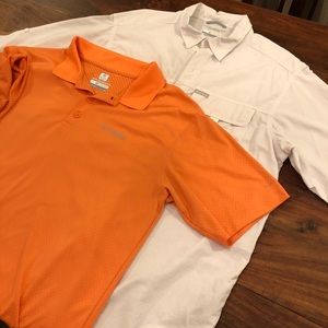 Columbia PFG Polo + Button Down 2-4-1 COMBO DEAL